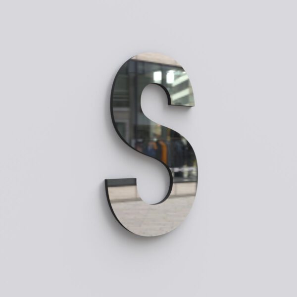 RVS Letter zilver spiegel RVS spiegel letter