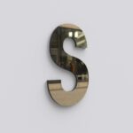 rvs goud RVS letter